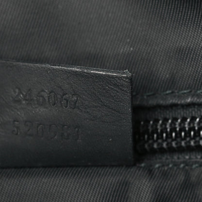 Gucci Rubber Guccissima Medium Messenger Bag Black 7 of 9