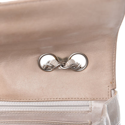 Chanel Nylon Medium Travel Flap Light Beige 9 of 16