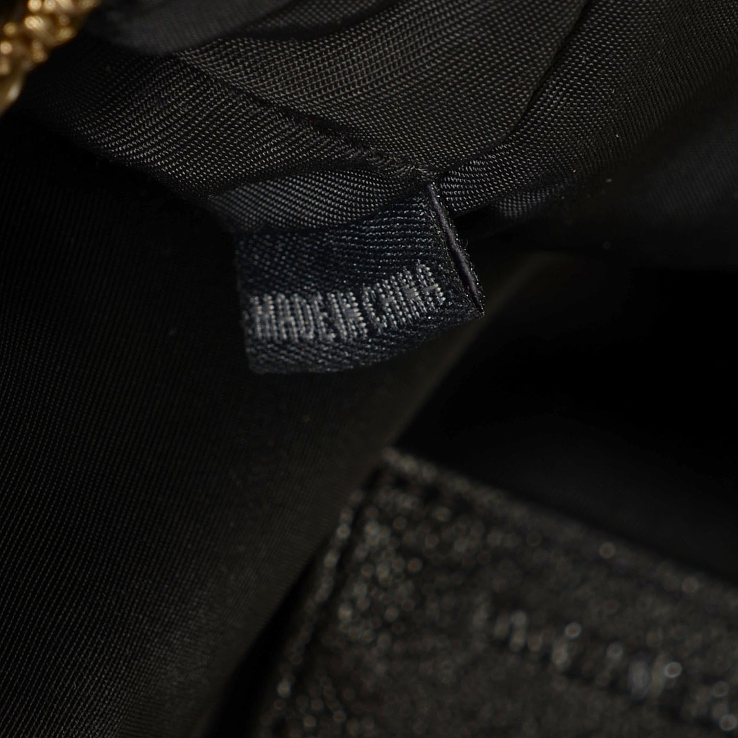 Pebbled Lambskin Dumbo Backpack Black Antique Brass Hardware