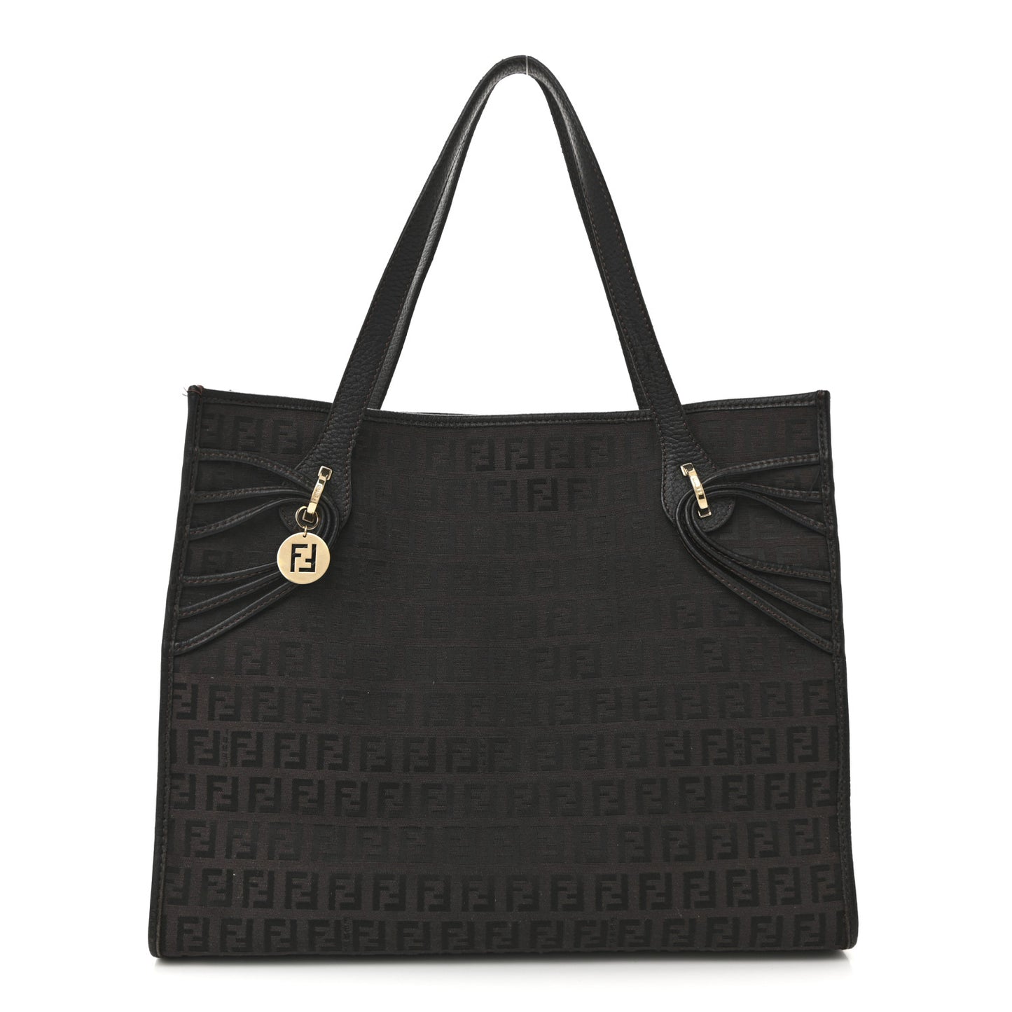 Zucchino Vitello Shopping Tote Brown