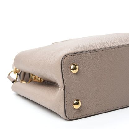 Louis Vuitton Taurillon Capucines PM Galet 6 of 10