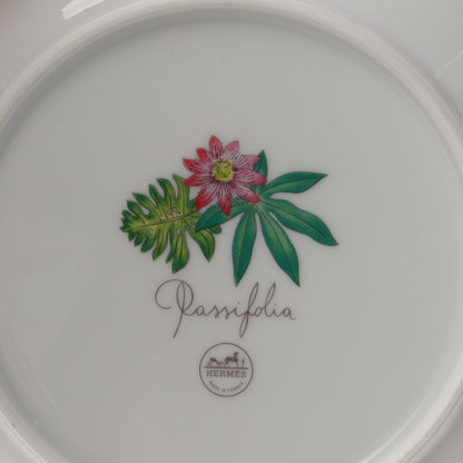 Hermes Porcelain Passifolia Cereal Bowl Set of 2 7 of 8