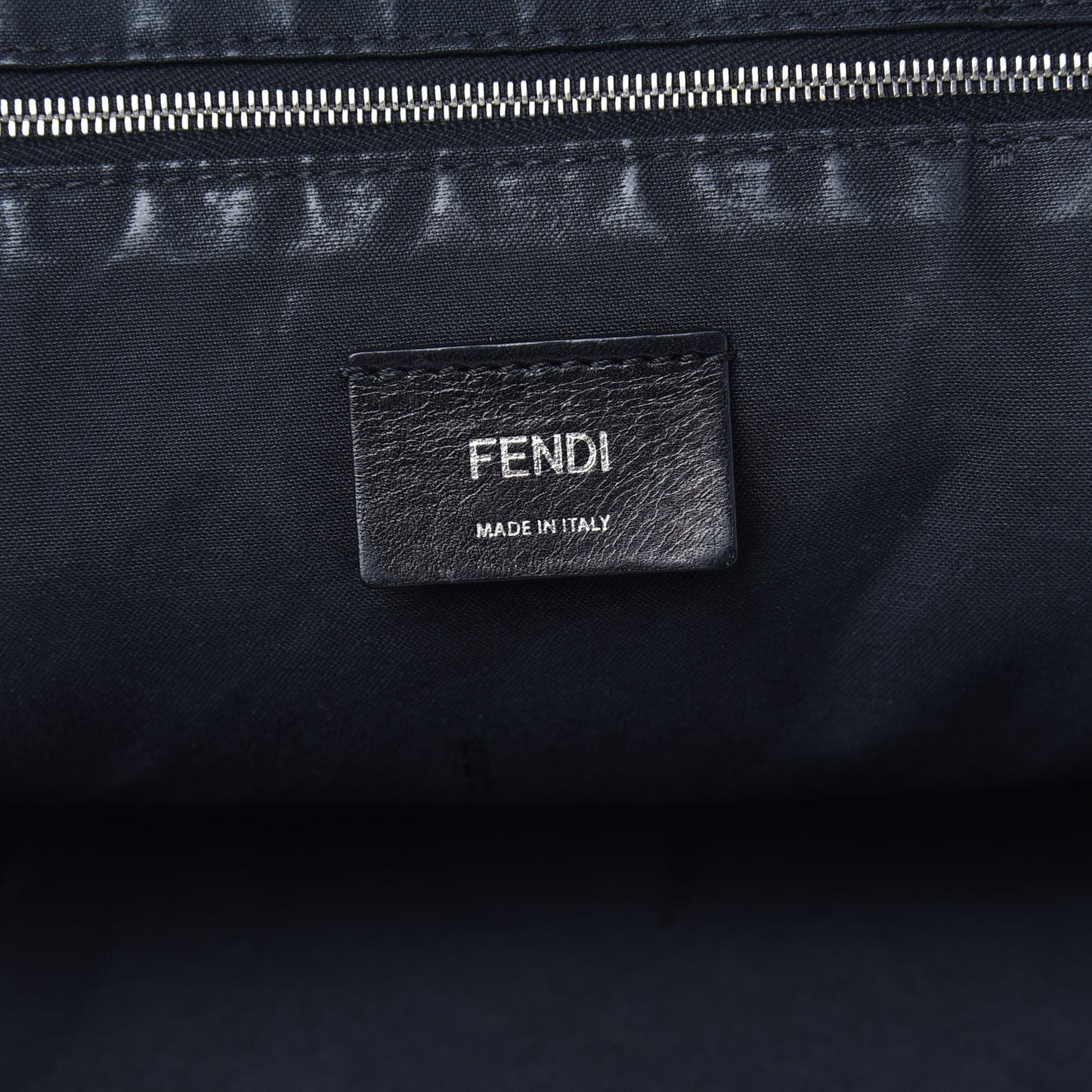 Calfskin Faces Backpack Black