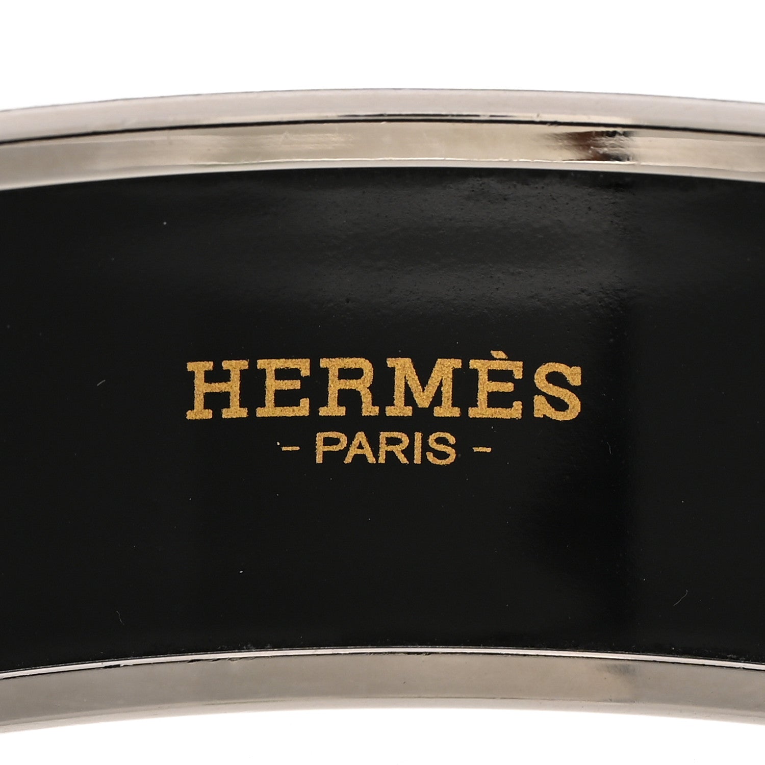 Hermes Enamel Printed Wide Bracelet 4 of 6