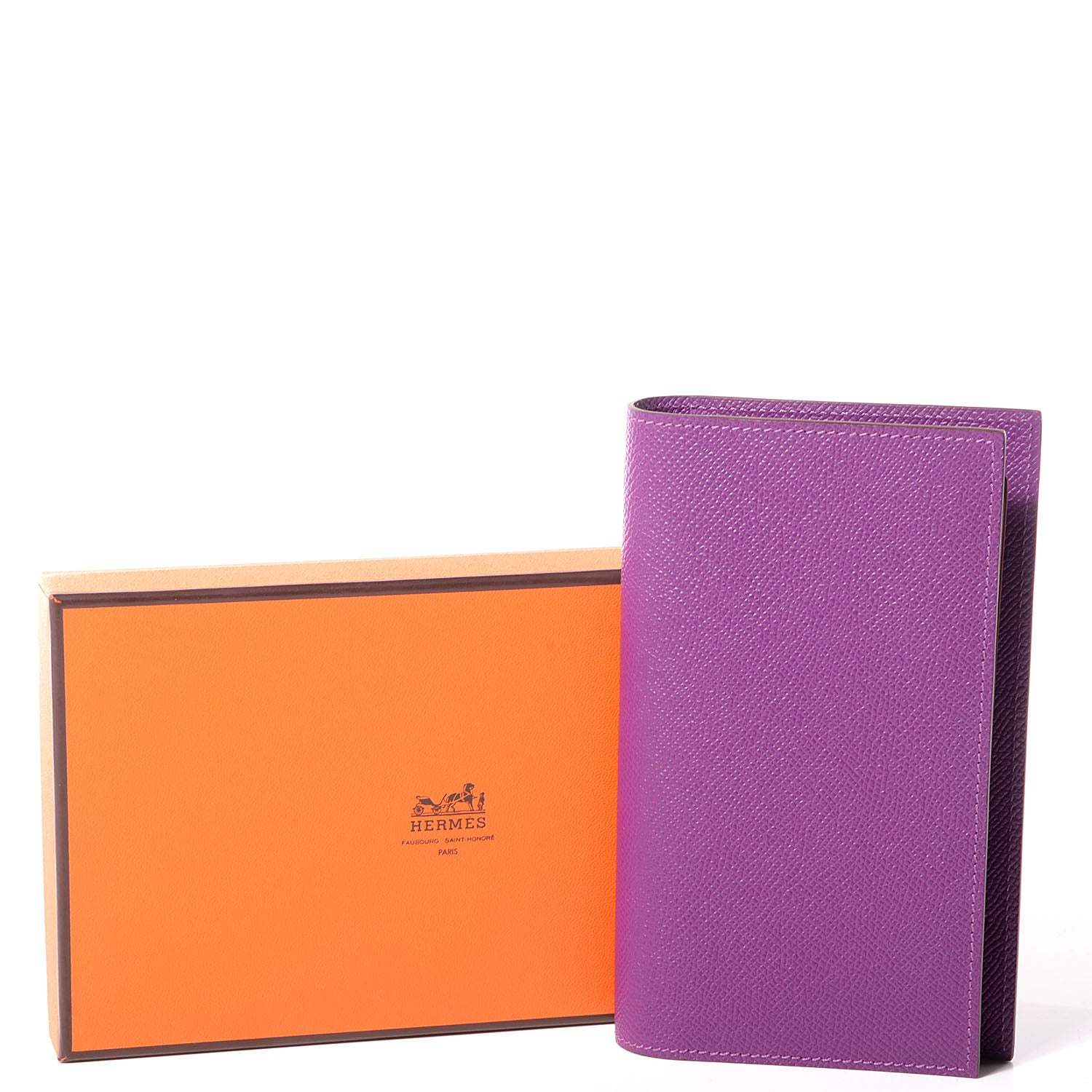 Hermes Epsom Vision II Agenda Cover with Refill Cyclamen 5 of 9