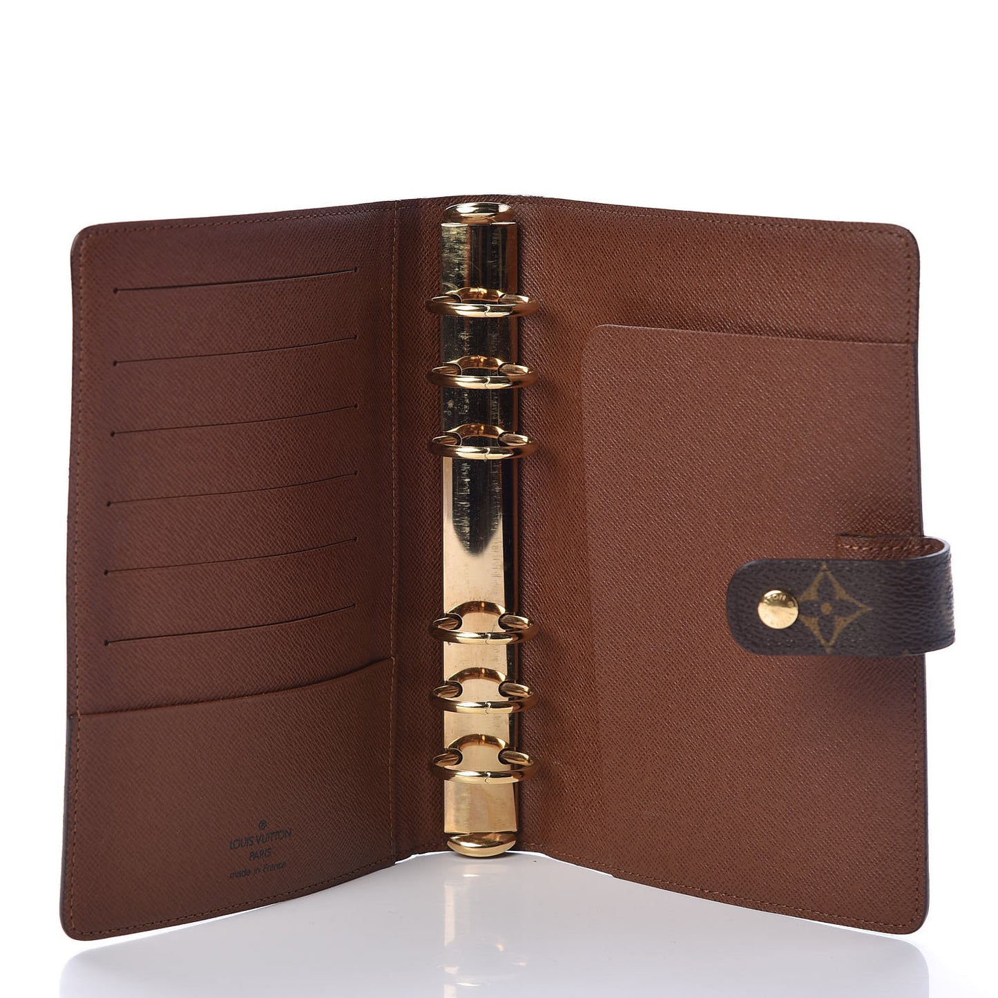 Monogram Medium Ring Agenda Cover