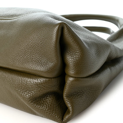Gucci Grained Calfskin Softbit Maxi Shoulder Bag Forest Green 11 of 11