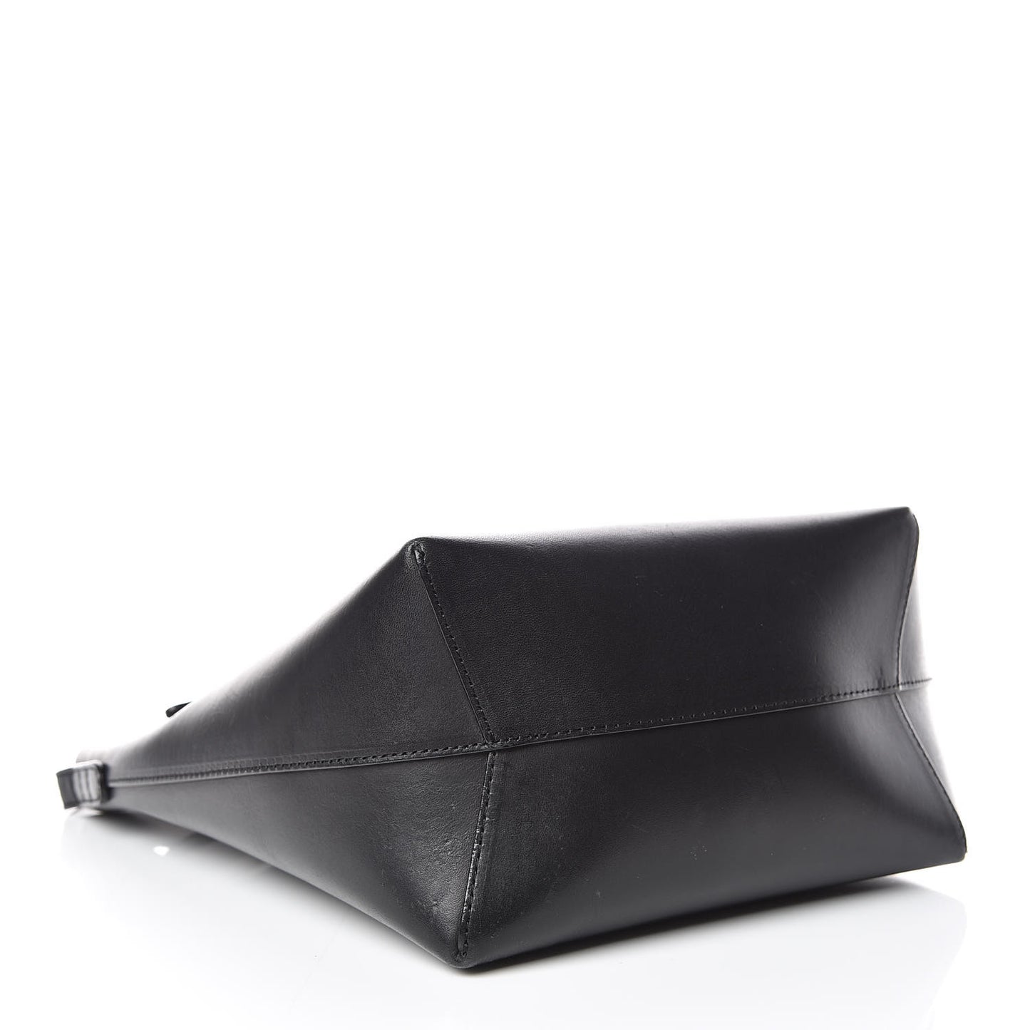 Calfskin Mini Bucket Bag Black Ballerina