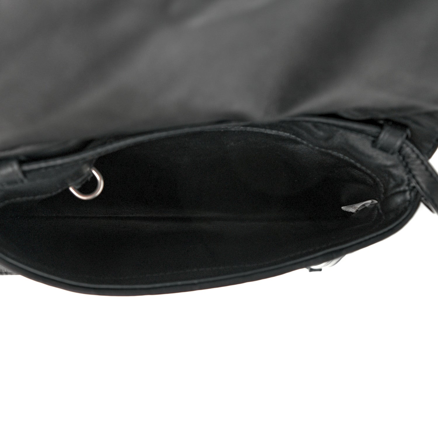 Bottega Veneta Nappa Intrecciato Crossbody Messenger Flap Black 5 of 10