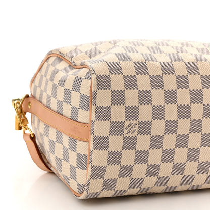 Louis Vuitton Damier Azur Speedy Bandouliere 25 9 of 11