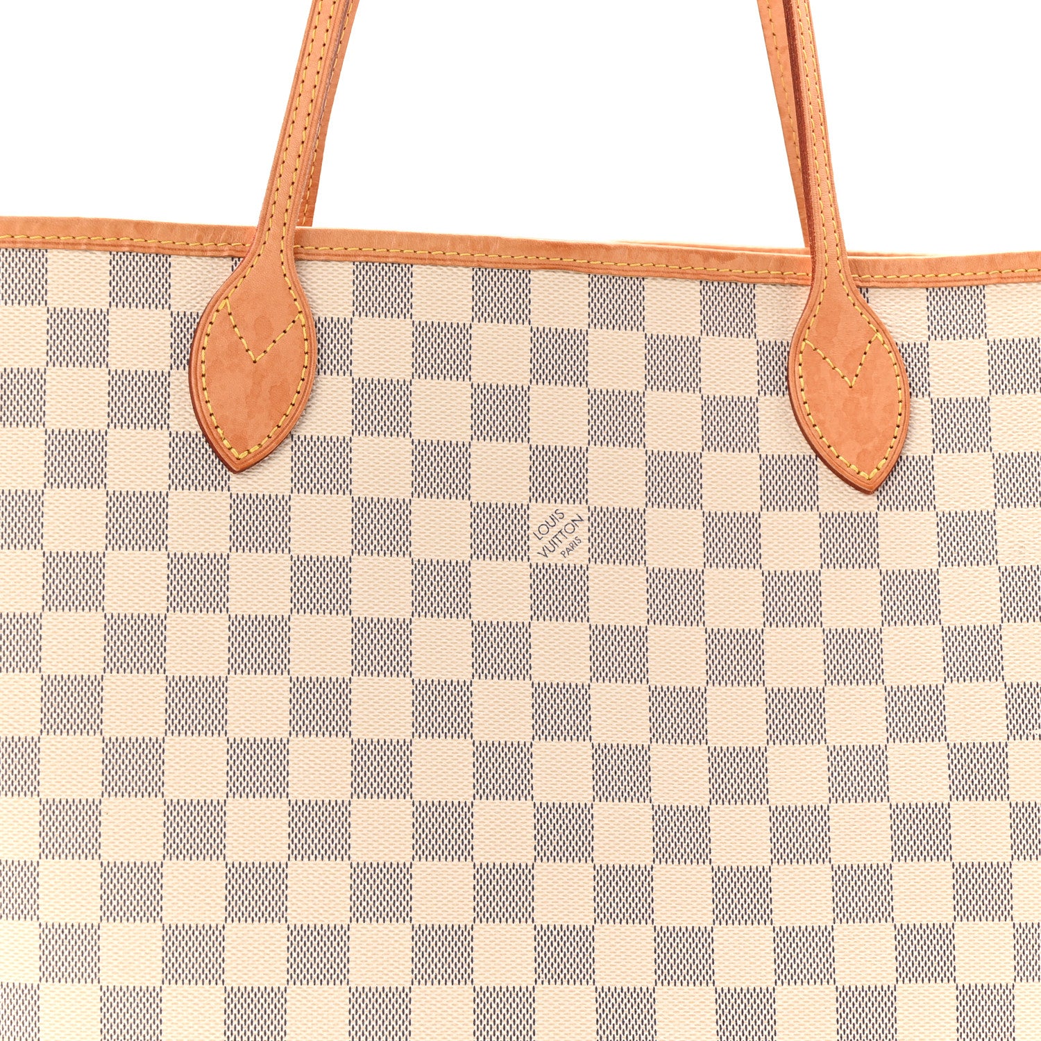 Louis Vuitton Damier Azur Neo Neverful lMM Rose Ballerine 9 of 11