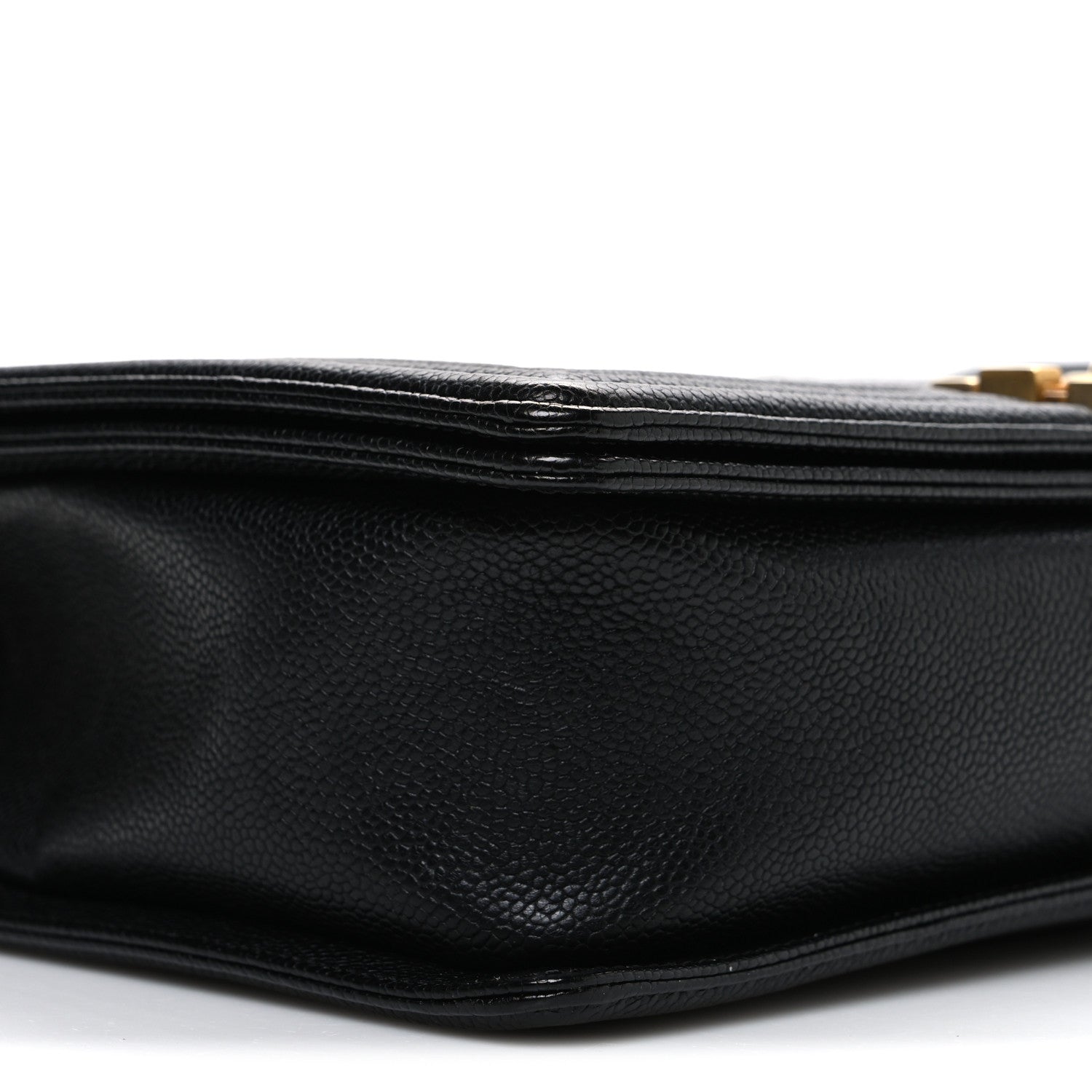 Chanel Caviar Quilted New Medium Boy Flap Black 9 of 10
