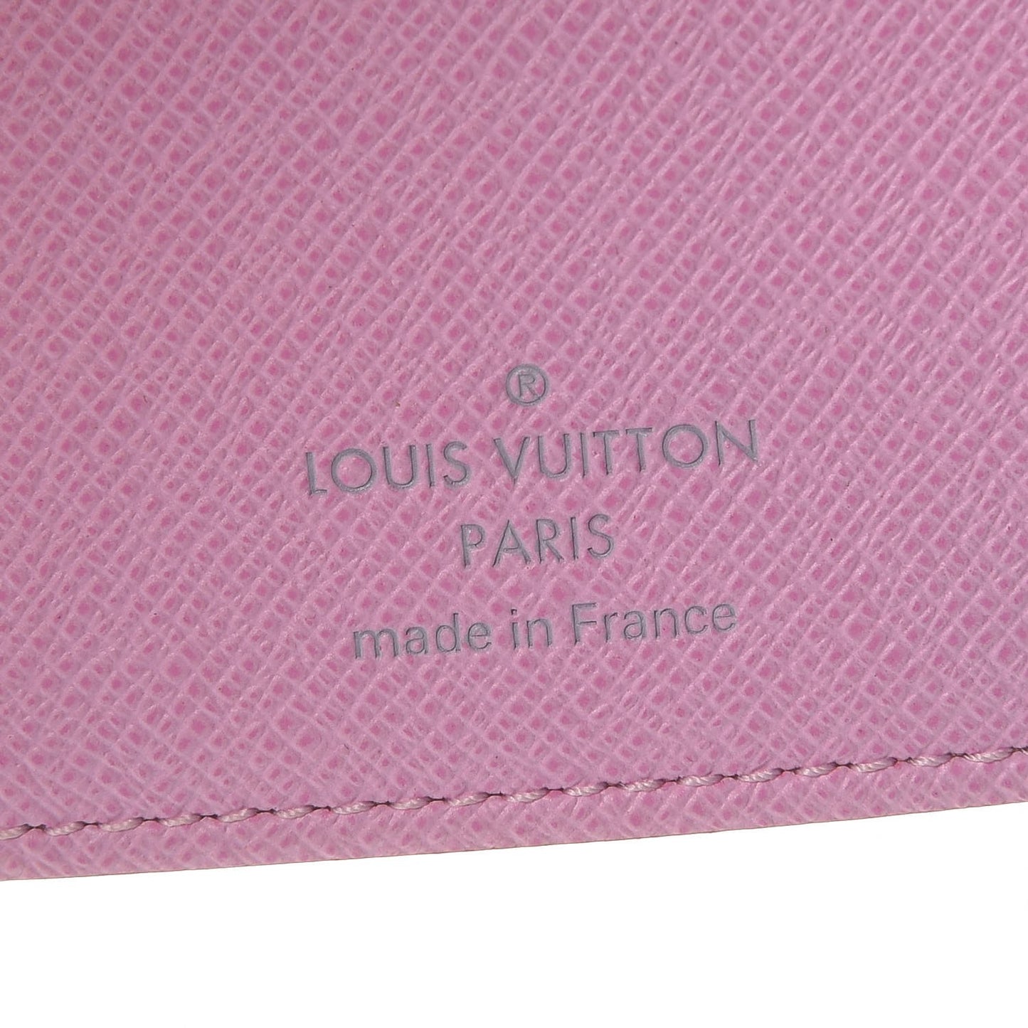Monogram Multicolor Small Ring Agenda Cover White Litchi