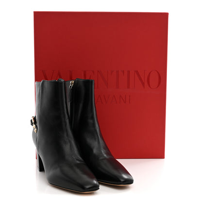 Valentino Garavani Nappa Rockstud 40mm Ankle Boots 37 Black 10 of 10