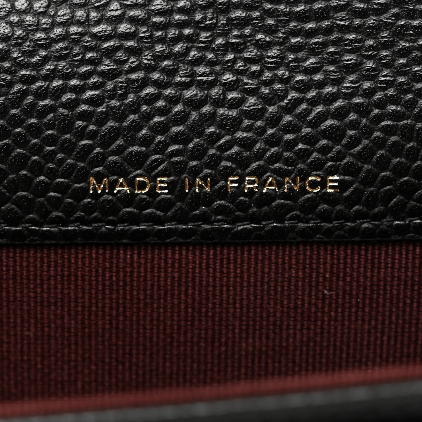 Caviar Quilted Flap Card Holder Wallet Black