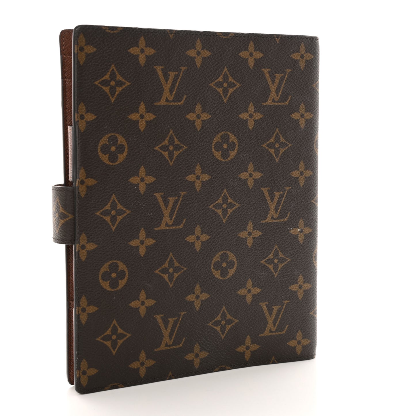 Monogram Large Ring Agenda Cover