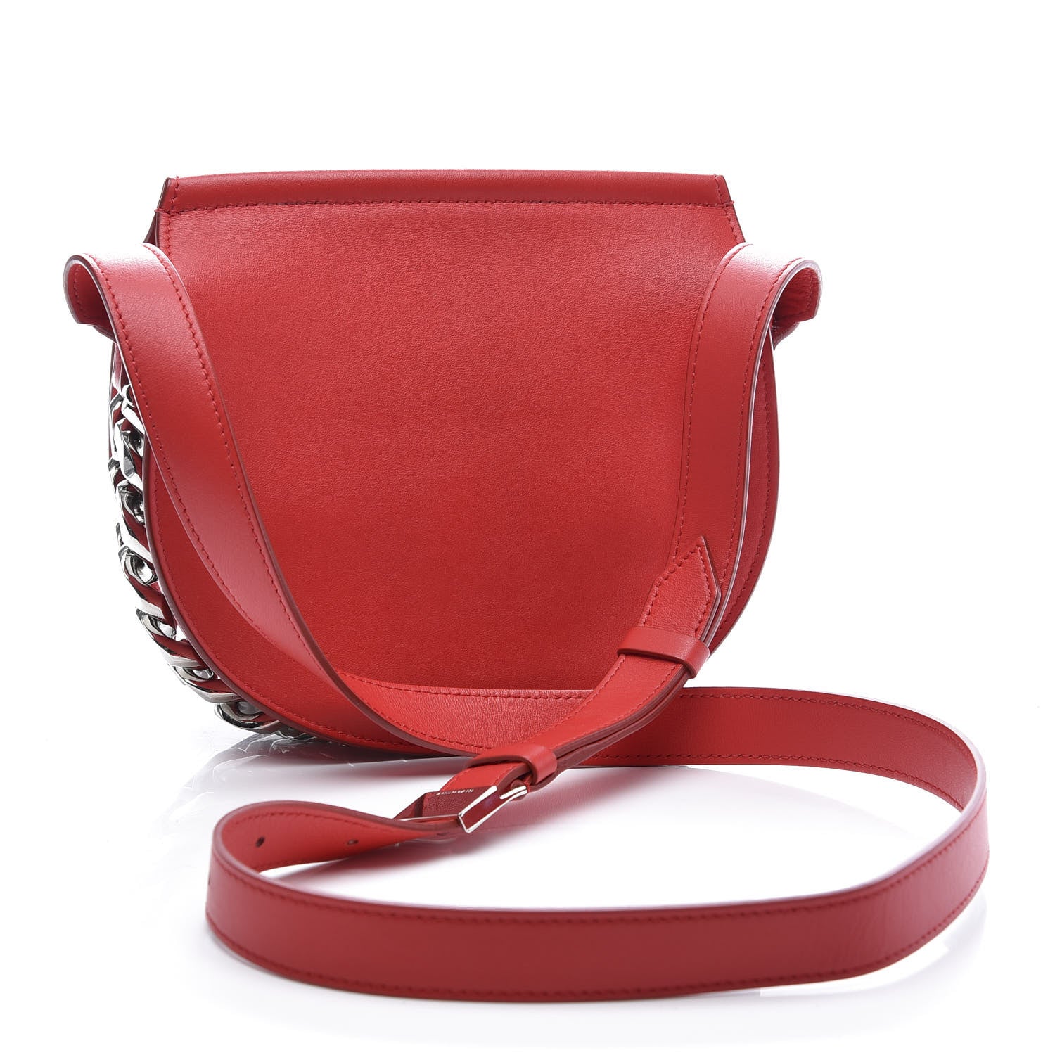 Givenchy Calfskin Mini Infinity Saddle Bag Medium Red 3 of 9