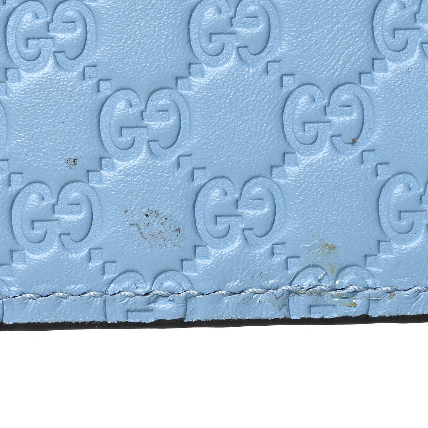 Gucci Microguccissima Card Holder Mineral Blue 10 of 10