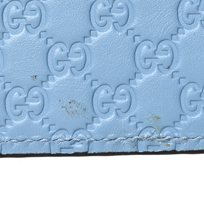Gucci Microguccissima Card Holder Mineral Blue 10 of 10