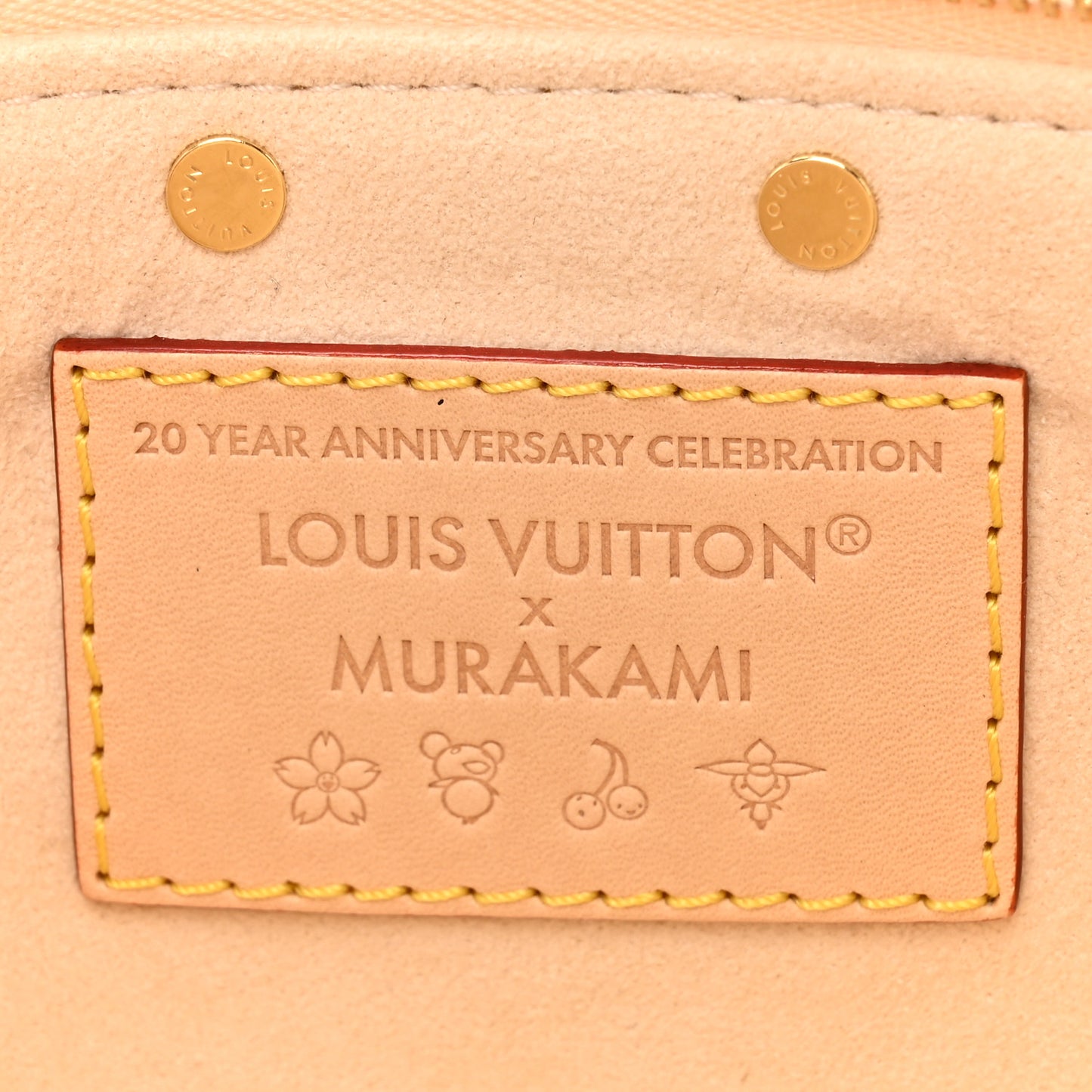 LV X TM Monogram Multicolor Pochette Accessories White