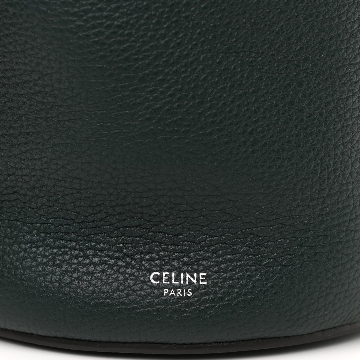Supple Grained Calfskin Nano Big Bag Bucket Amazone
