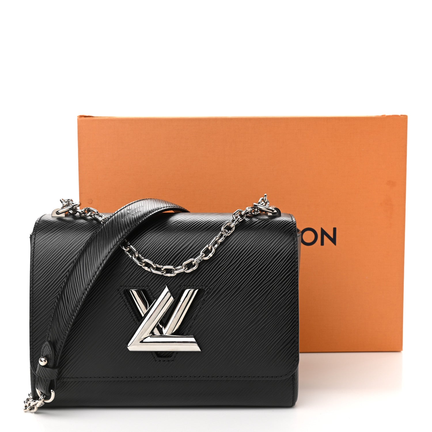 Louis Vuitton Epi Twist Shoulder Bag MM Black 10 of 10