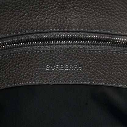 Burberry Calfskin Logo Messenger Charcoal Grey 5 of 7
