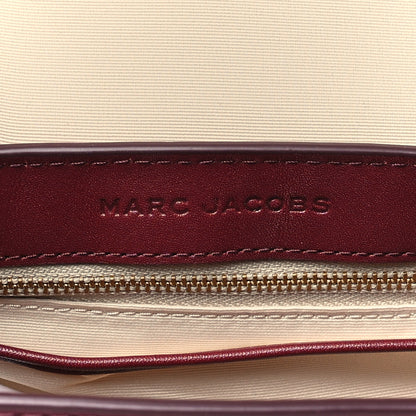 Marc Jacobs Calfskin Medium The J Marc Saddle Cherry 6 of 10