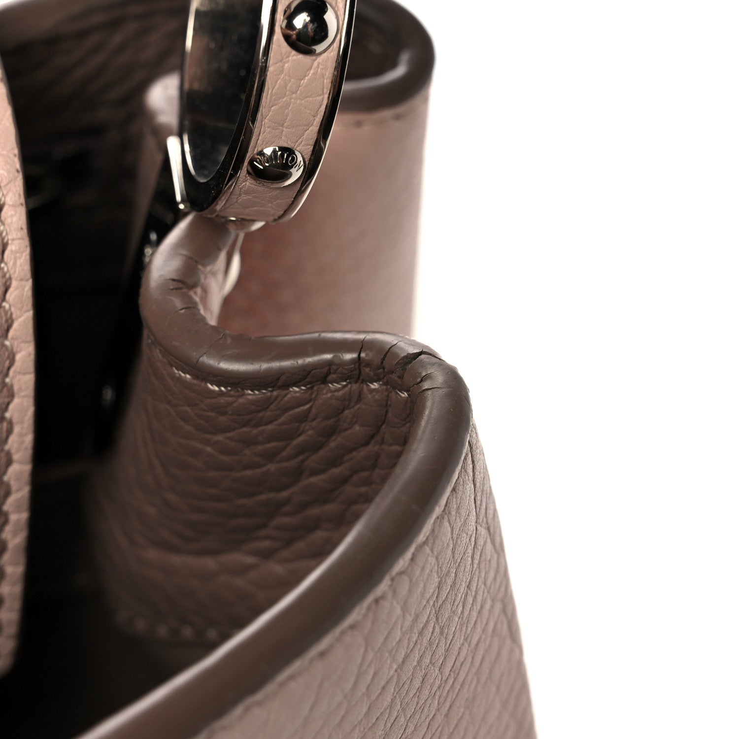 Louis Vuitton Taurillon Capucines BB Petale 13 of 13