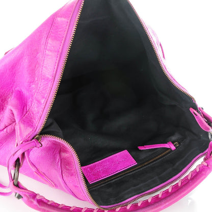 Balenciaga Agneau Classic Hardware Day Hobo Amethyst 6 of 9