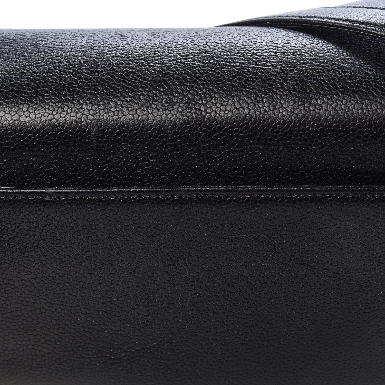 Chanel Caviar Flap Shoulder Bag Black 13 of 17