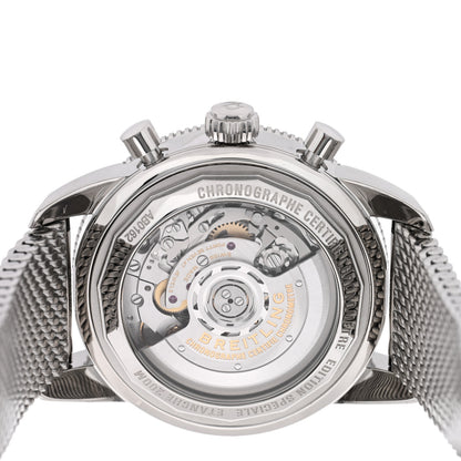 Breitling Stainless Steel 44mm Superocean Heritage II Chronograph Automatic Watch Blue AB0162121C1A1 4 of 5
