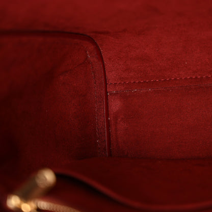 Louis Vuitton Calfskin Monogram Kimono Tote Cherry 10 of 10