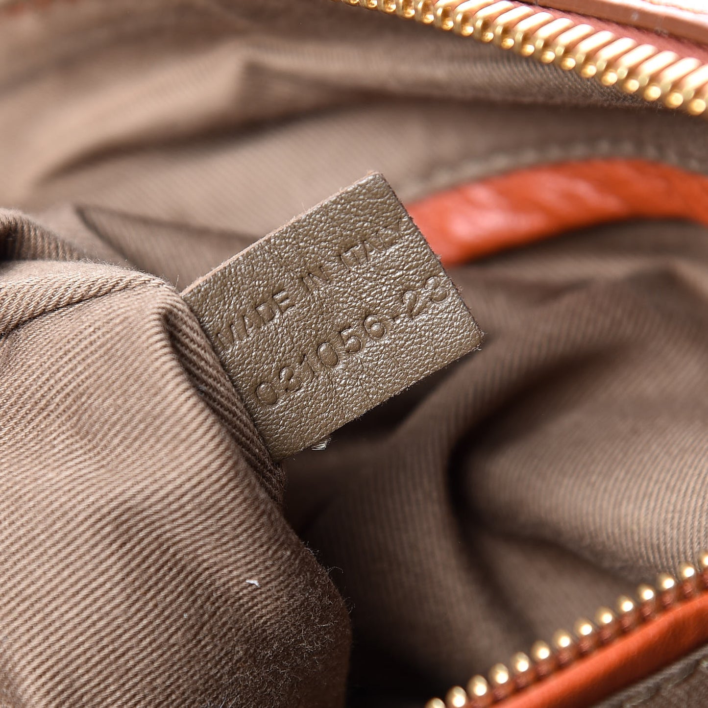 Calfskin Large Marcie Satchel Maple Leaf