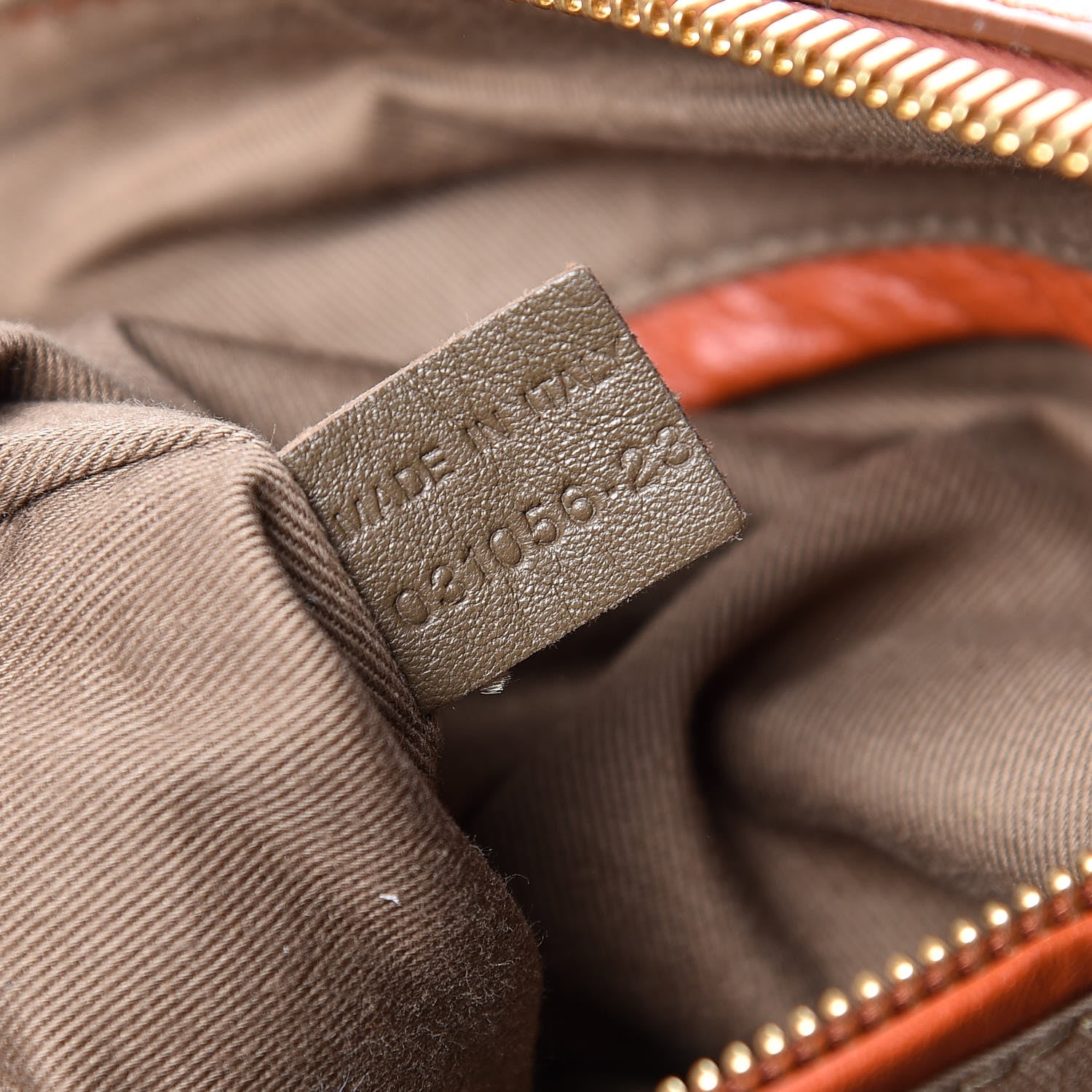 Chloe Calfskin Large Marcie Satchel Maple Leaf 8 of 13