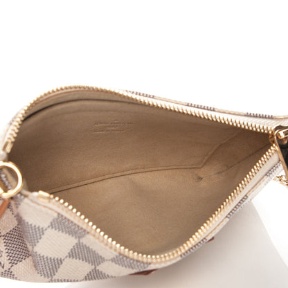 Louis Vuitton Damier Azur Pochette Milla MM 5 of 7