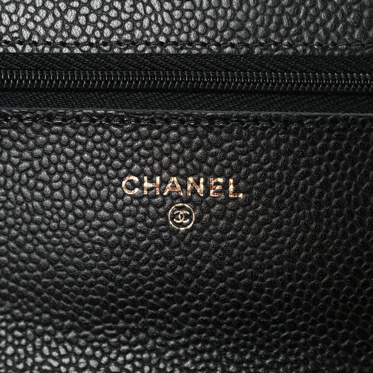 Chanel Caviar Quilted Wallet on Chain WOC Black 6 of 11