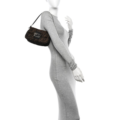 Fendi Zucca Mini Mama Baguette Tobacco 2 of 14