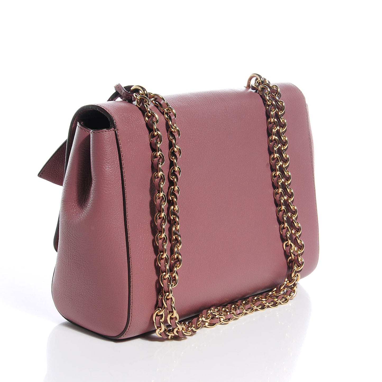 Glossy Goat Medium Lily Flap Dark Blush