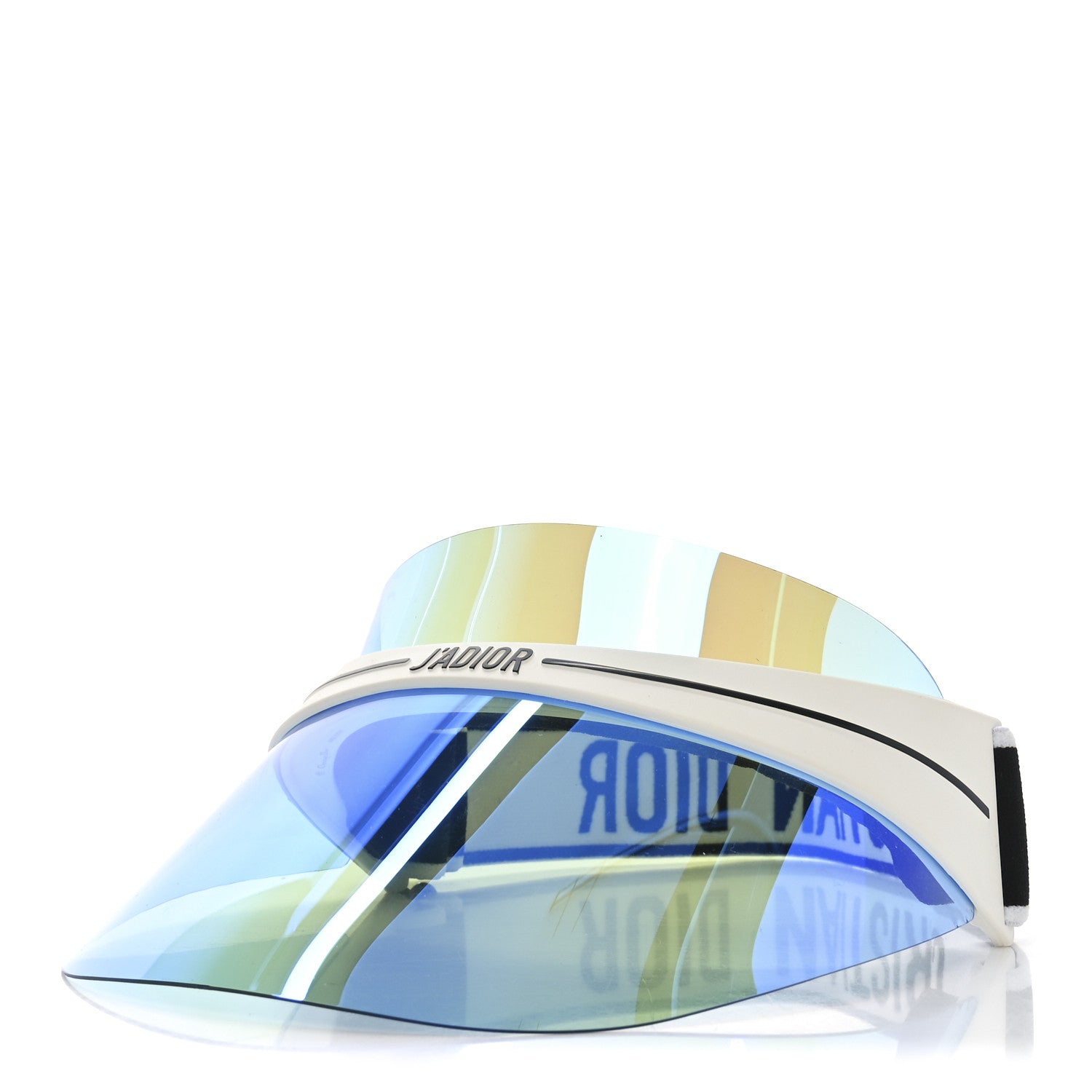 Christian Dior Mirrored DiorClub1 Sun Visor Blue 1 of 7