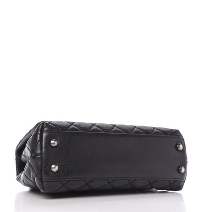 Chanel Caviar Quilted Mini Coco Handle Flap Black 4 of 11