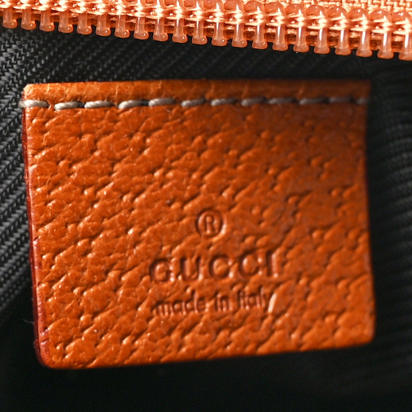 Monogram Large Cosmetic Case Orange
