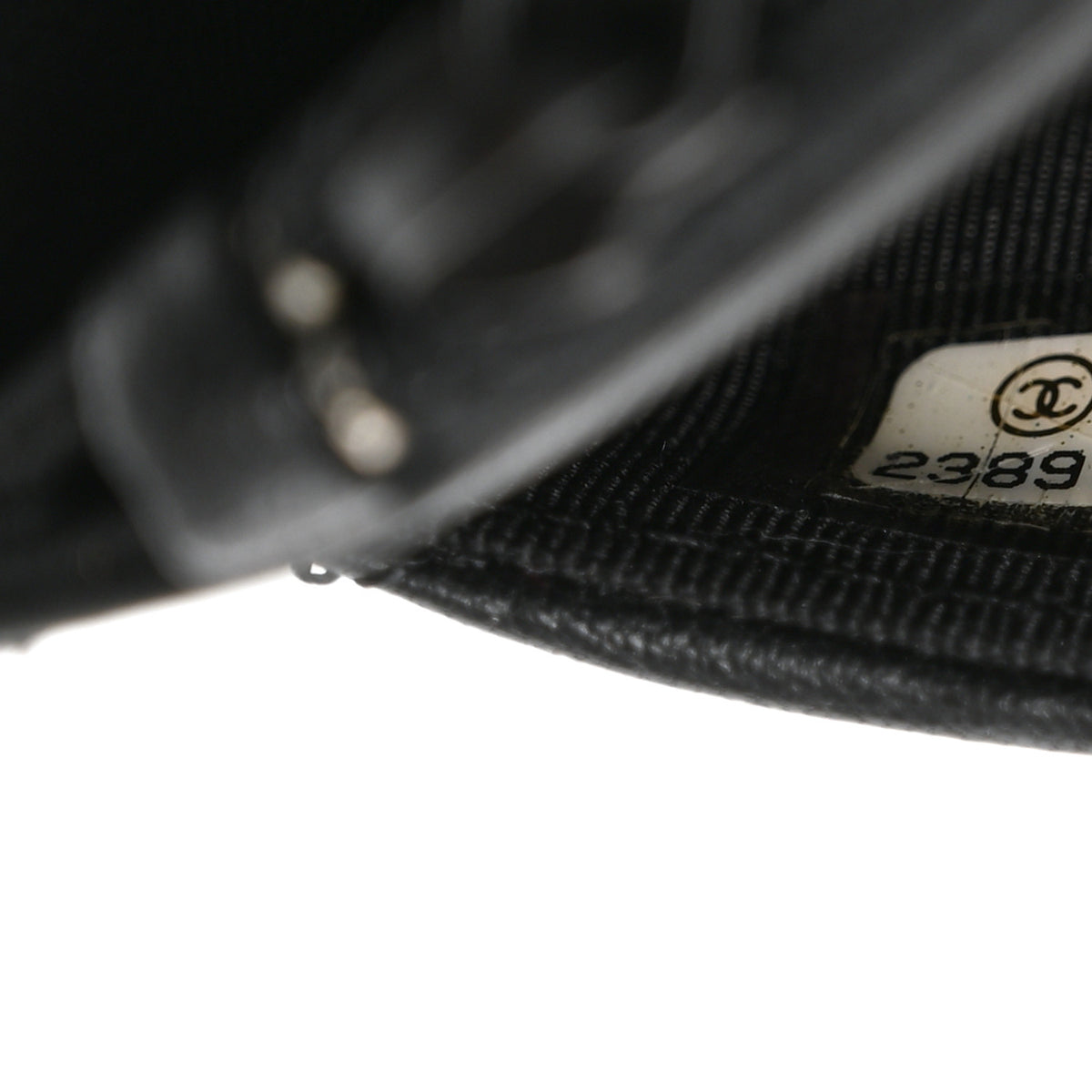 Sheepskin Chevron Reissue Wallet On Chain WOC So Black