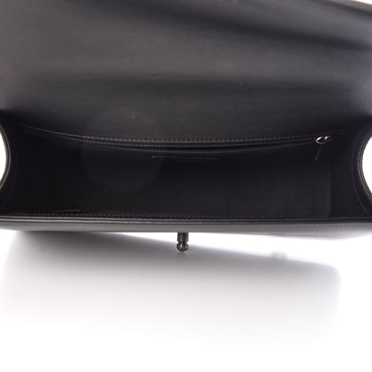 Chanel Calfskin Quilted New Medium Boy Flap Black 5 of 9