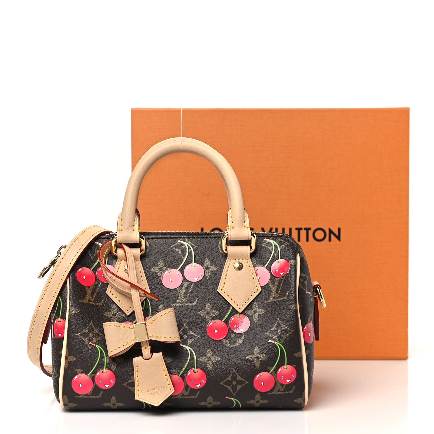Louis Vuitton LV X TM Monogram Cerises Speedy Bandouliere 20 10 of 10