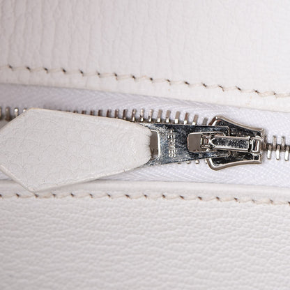 Hermes Taurillon Clemence Birkin 35 White 12 of 33