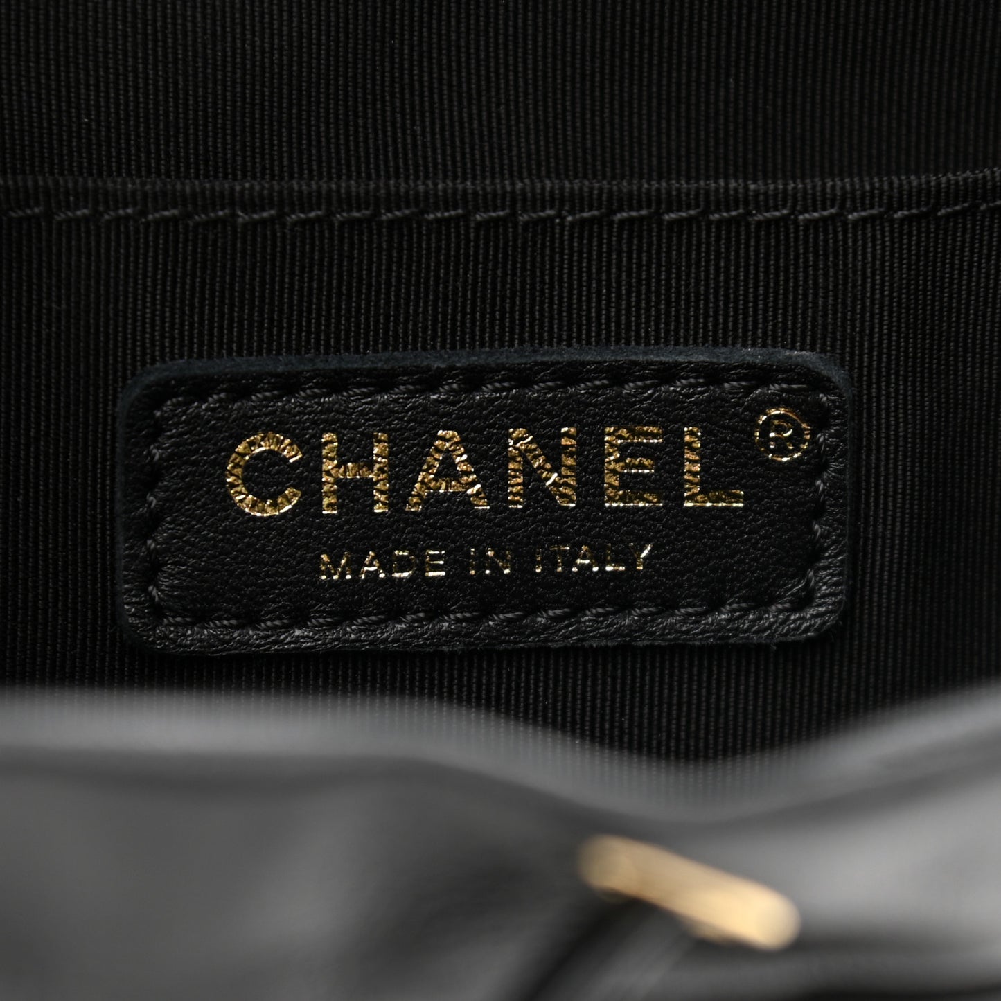 Lambskin Quilted Small Urban Spirit Backpack Black