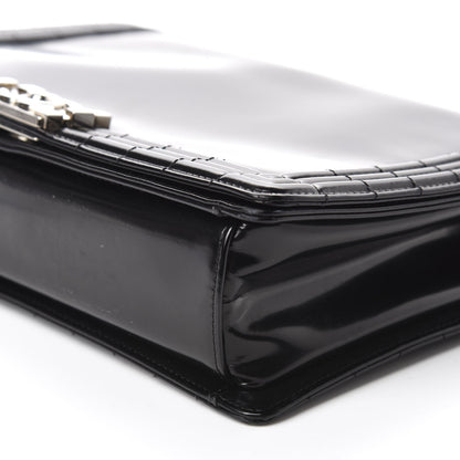 Chanel Glazed Calfskin Large Boy Flap Black 7 of 12