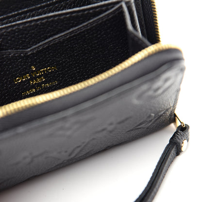 Louis Vuitton Empreinte Zippy Coin Purse Black 6 of 7