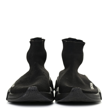 Balenciaga Neoprene Knit Womens Speed Sneakers 36 Black 2 of 5
